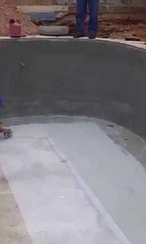 Impermeabilização de piscina com manta Impermeabilização de piscina com manta