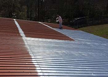Manta líquida para telhado de amianto