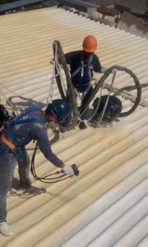 Poliuretano Spray aplicação Poliuretano Spray aplicação